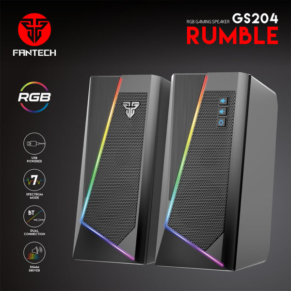Fantech GS204 Rumble RGB Gaming Speaker