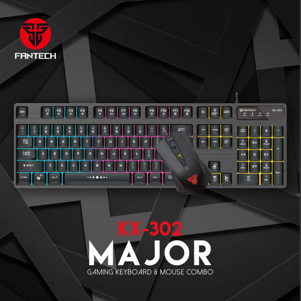 Fantech Major Gaming Keyboard & Mouse Combo